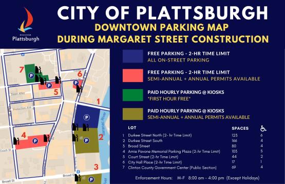 Updated Downtown Parking Map