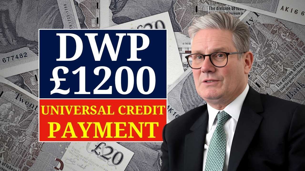 DWP 1200 Universal Credit Payment